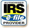 We are an Authorized eFile provider.
